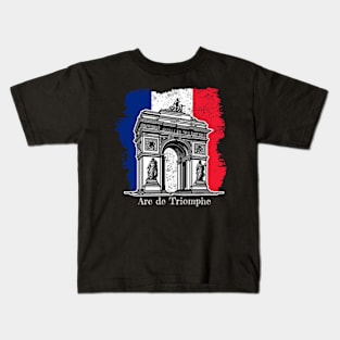 Arc de Triomphe Kids T-Shirt